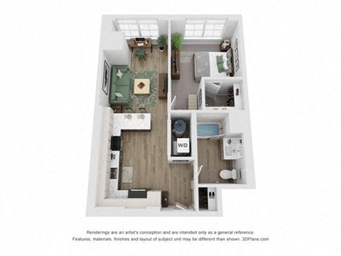 bedroom floor plan  the residences at