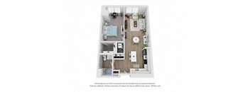 a 2 bedroom floor plan  villas at spring creek
