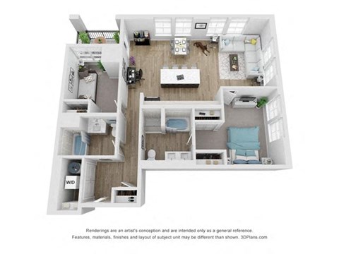 a 1 bedroom floor plan  woodland heights apartments
