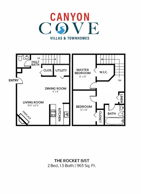 the closet condo floor plan  villas and townhomes  canyon cove