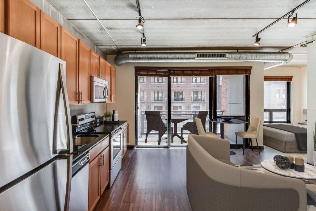 Sunlit apartment homes