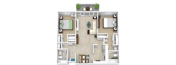 2 Bedroom 2 Bathroom