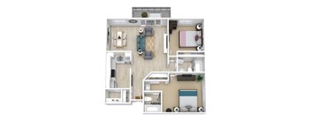 2 Bedroom 2 Bathroom