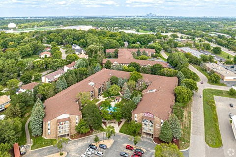 Ariel View of Property