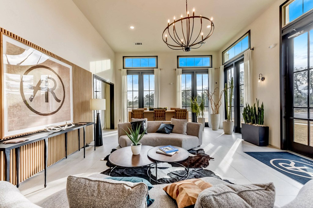 Community Clubhouse at Avery Ranch Apartments in Austin, TX