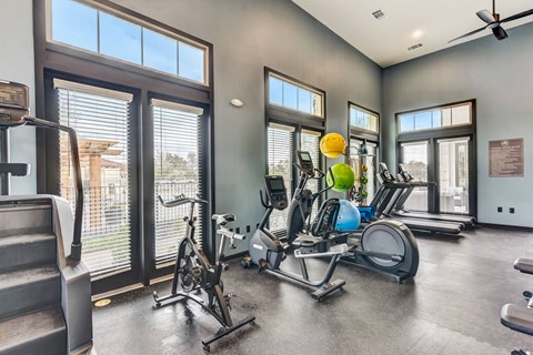 24-Hour Fitness Center at Avery Ranch Luxury Apartments