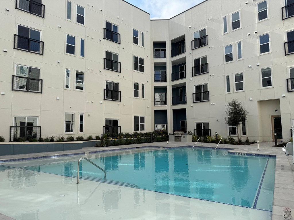 Resort-Style Pool at 320 at the Vybe in 78640