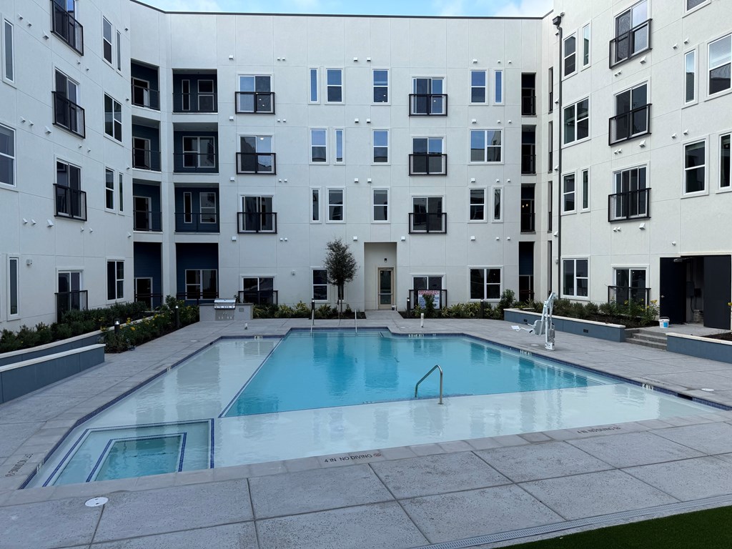Resort-Style Pool at 320 at the Vybe in 78640