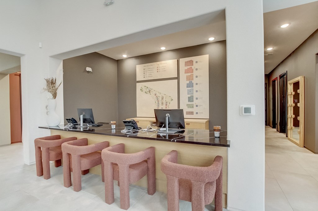 Leasing Office at Three Hills in South Austin