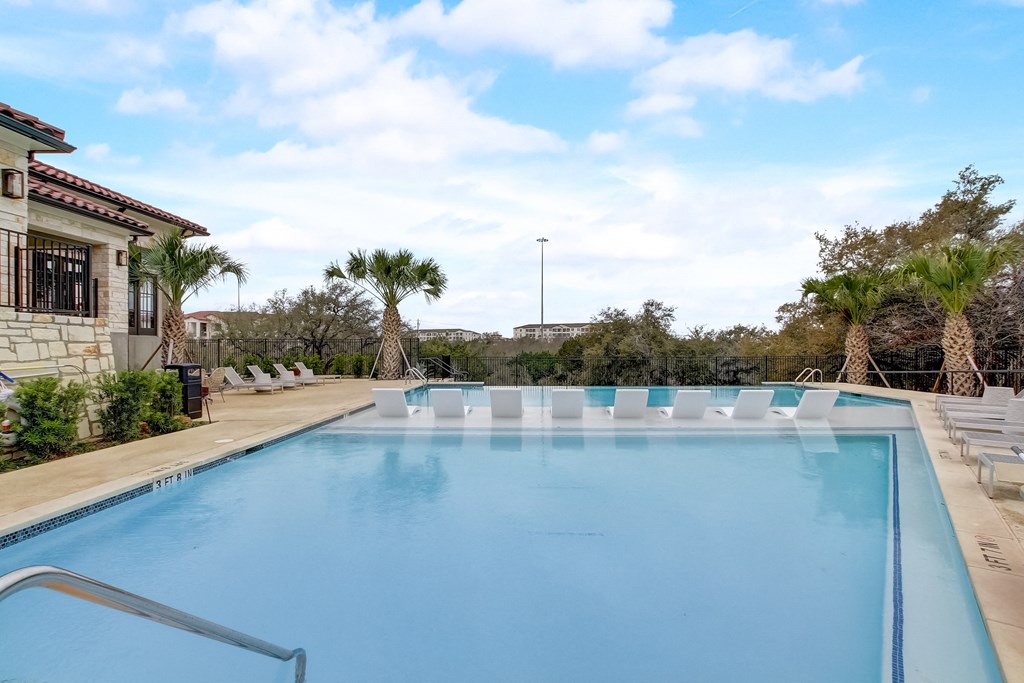 Resort-Style Pool at Three Hills, Austin, TX 78747