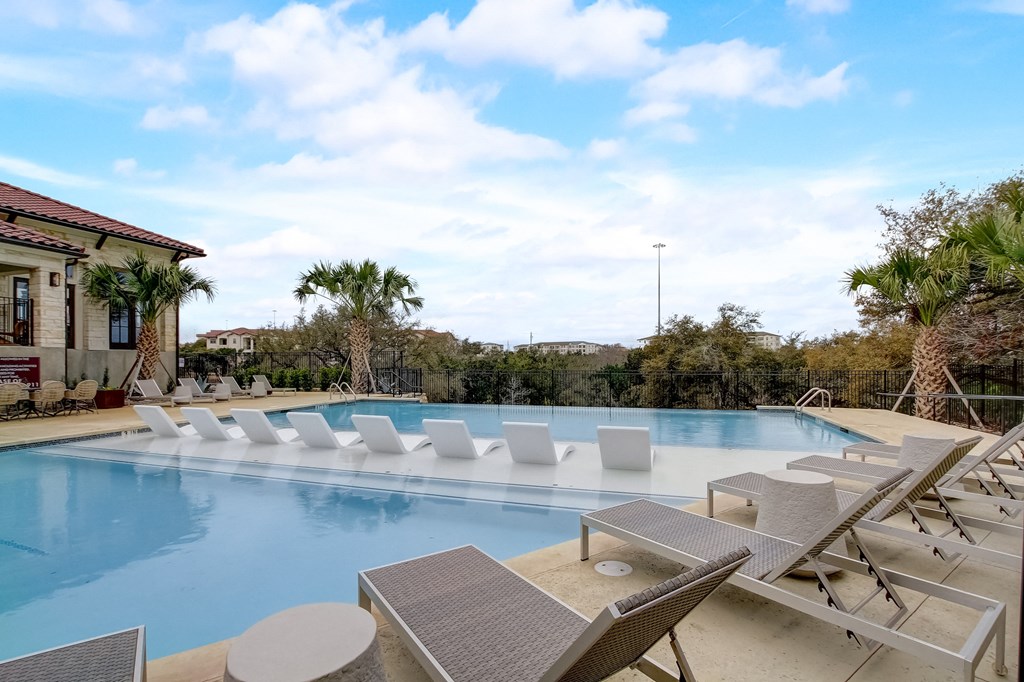 Resort-Style Pool at Three Hills, Austin, TX 78747