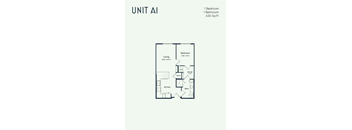 the unit a1 floor plan