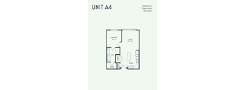 the unit a4 floor plan