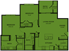 B1 Floor Plan B1 Floor Plan at Paloma, Texas