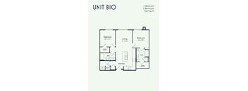 the unit bio floor plan