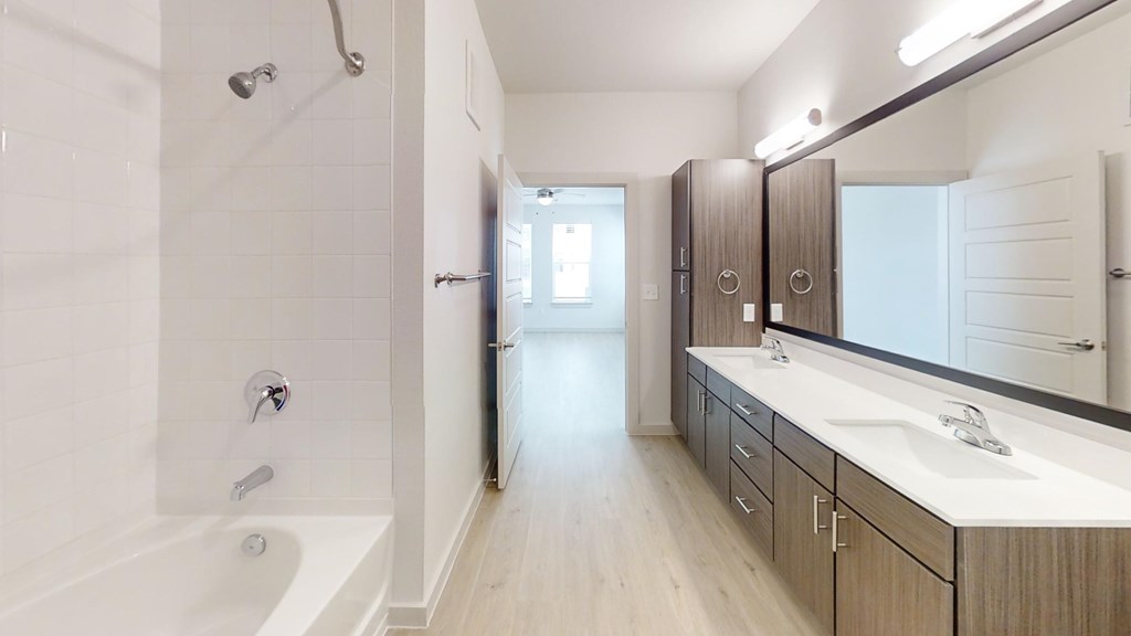 Quartz Counters at ThreeTwenty at the Vybe in Kyle, Texas.