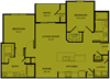 B2 Floor Plan B2 Floor Plan at Paloma, Texas, 78754