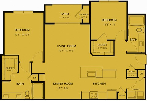 B3 Floor Plan  at Avery Ranch, Austin, 78717