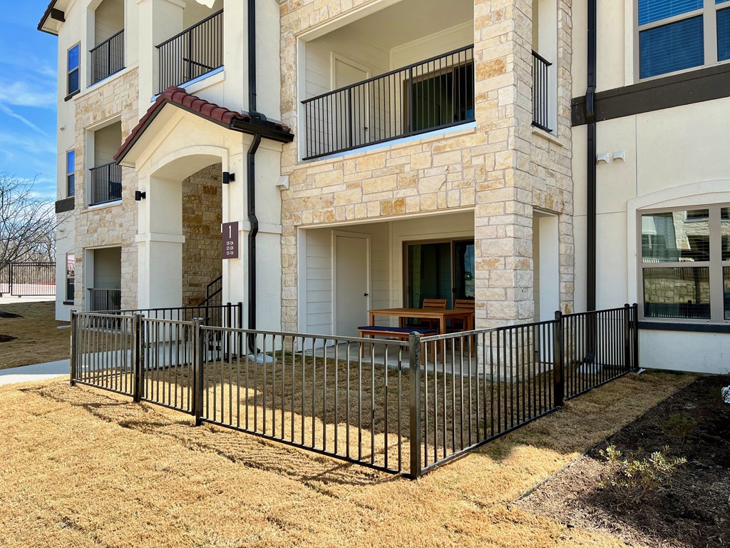 Private Yards Available