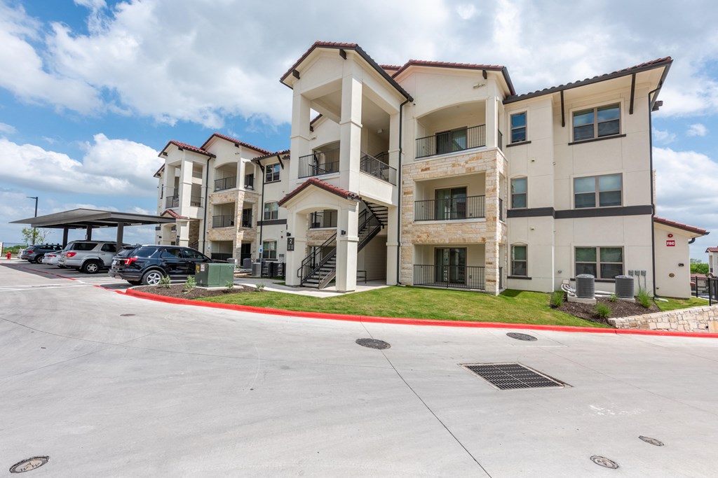 GAted and secure parking at Bridge at Paloma affordable luxury apartments