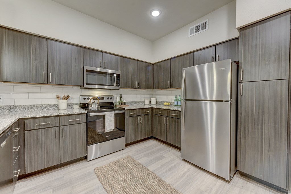 Stainless Steel Appliances at Three Hills in Austin, TX