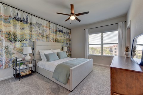 Spacious Bedrooms at Bridge at Three Hills Apartments, Texas, 78747