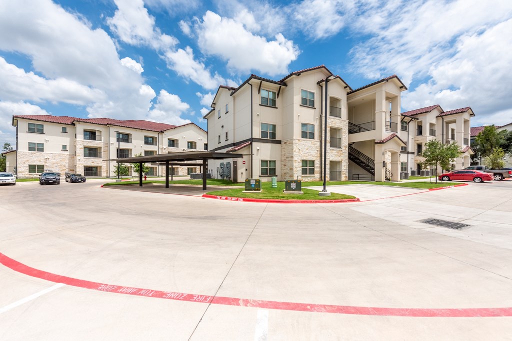 our apartments offer a parking lot for your car at Avery Ranch, Austin, Texas