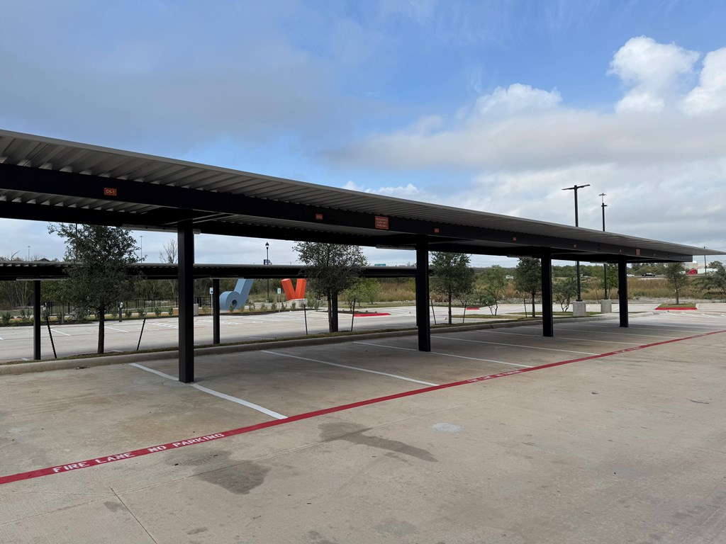 Reserved Carport Parking Available at 320 at the Vybe Apartments in 78640
