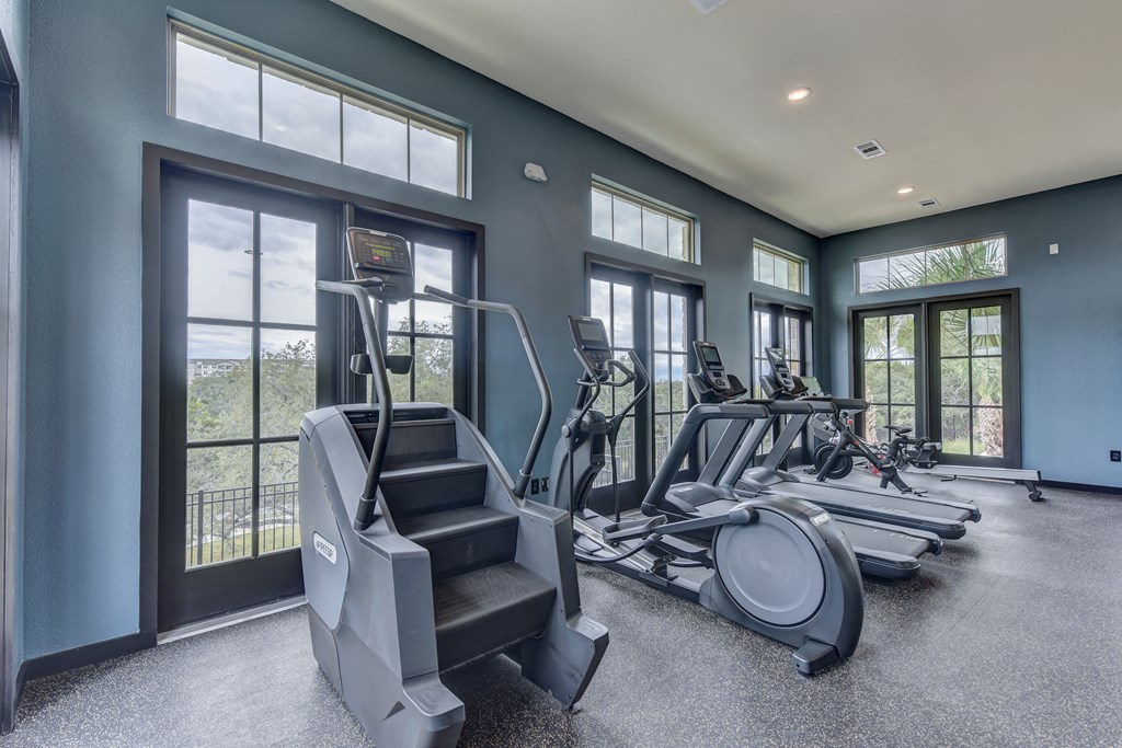 Stair-Climber in the 24-Hour Fitness Center at Three Hills Apartments