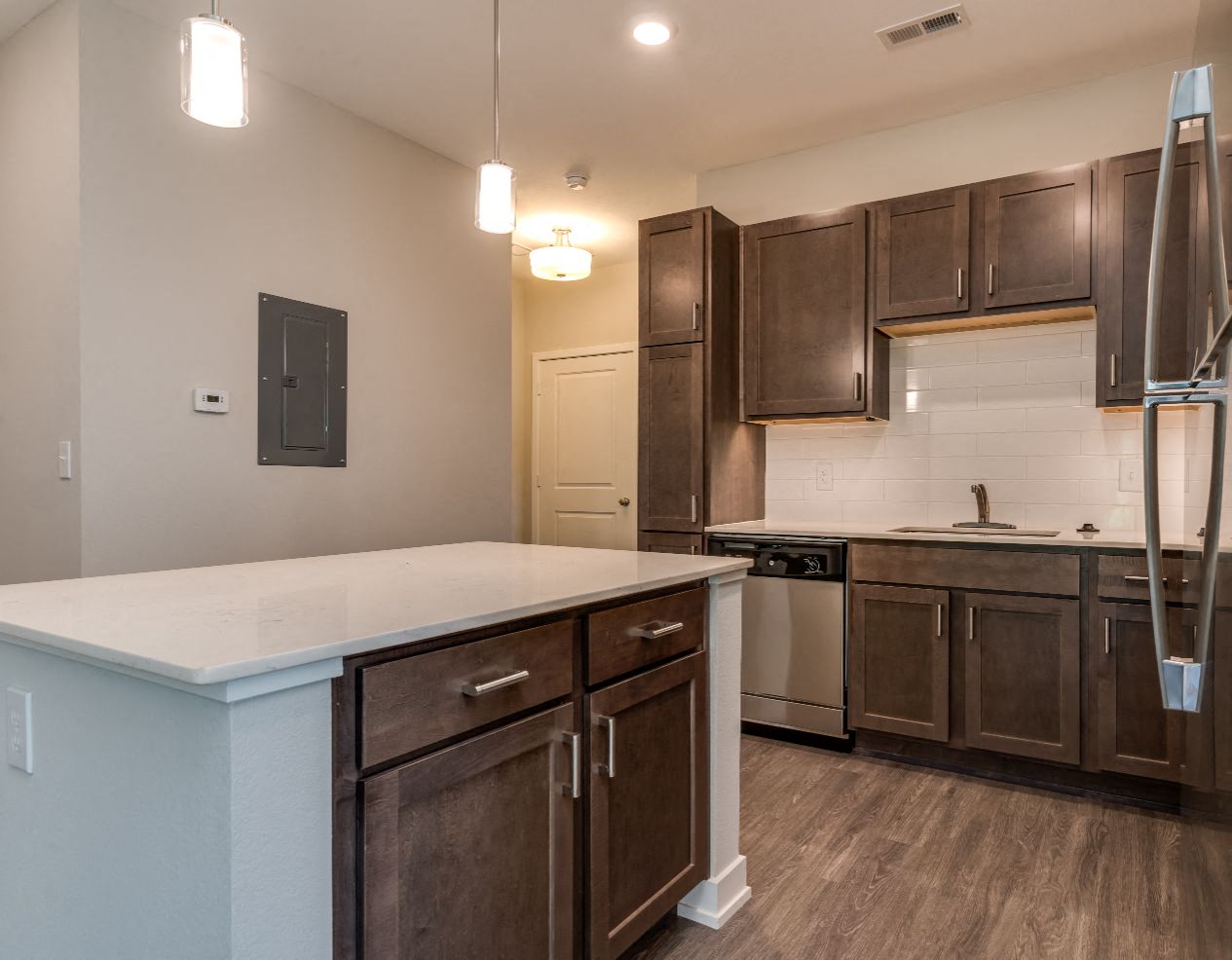 Kitchen (Prestige Floor Plan) at Emerald Creek Apartments, Greenville