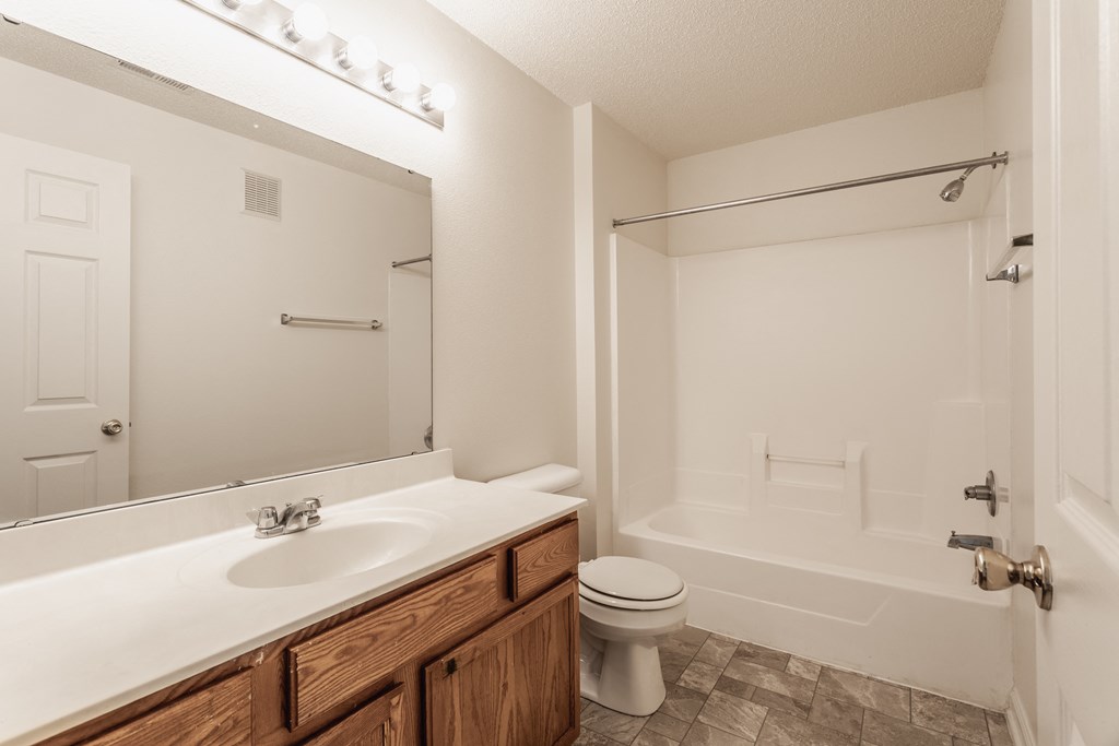 The Shire Bathroom at Polo Run Apartments Greenwood, Indiana