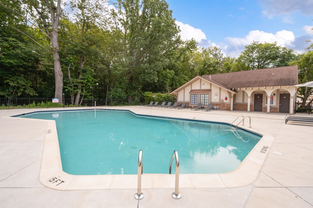 take a dip in the resort style pool at Cordoba Apartments, Farmington Hills, 48334