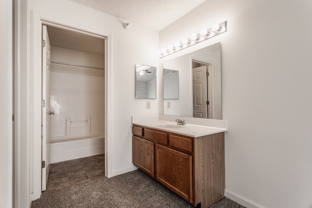 The Shire Bathroom at Polo Run Apartments Greenwood, Indiana