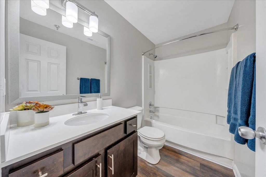 Bathroom with Garden Tub  at Trophy Club at Bellgrade, Midlothian, 23113