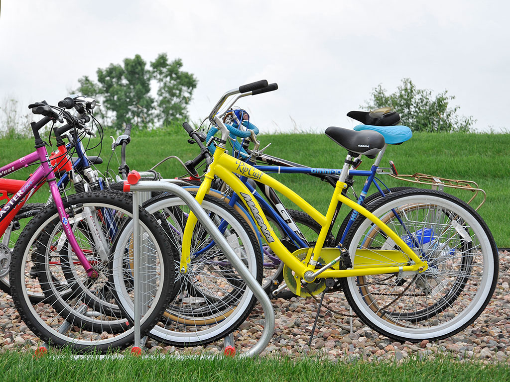 Bike Racks at Towne Lakes Apartments, Wisconsin
