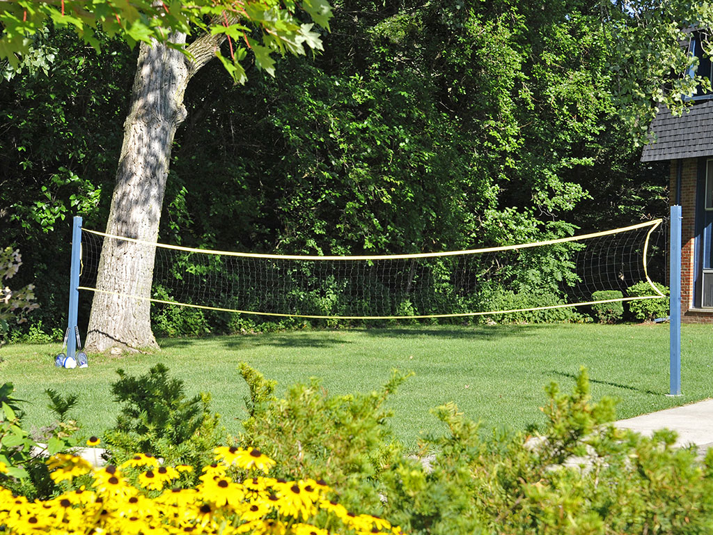 Volleyball Court at Timberbrook Apartments, Peoria, 61614