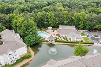 Private, Scenic Lake, and Courtyard Views  at Trophy Club at Bellgrade, Virginia