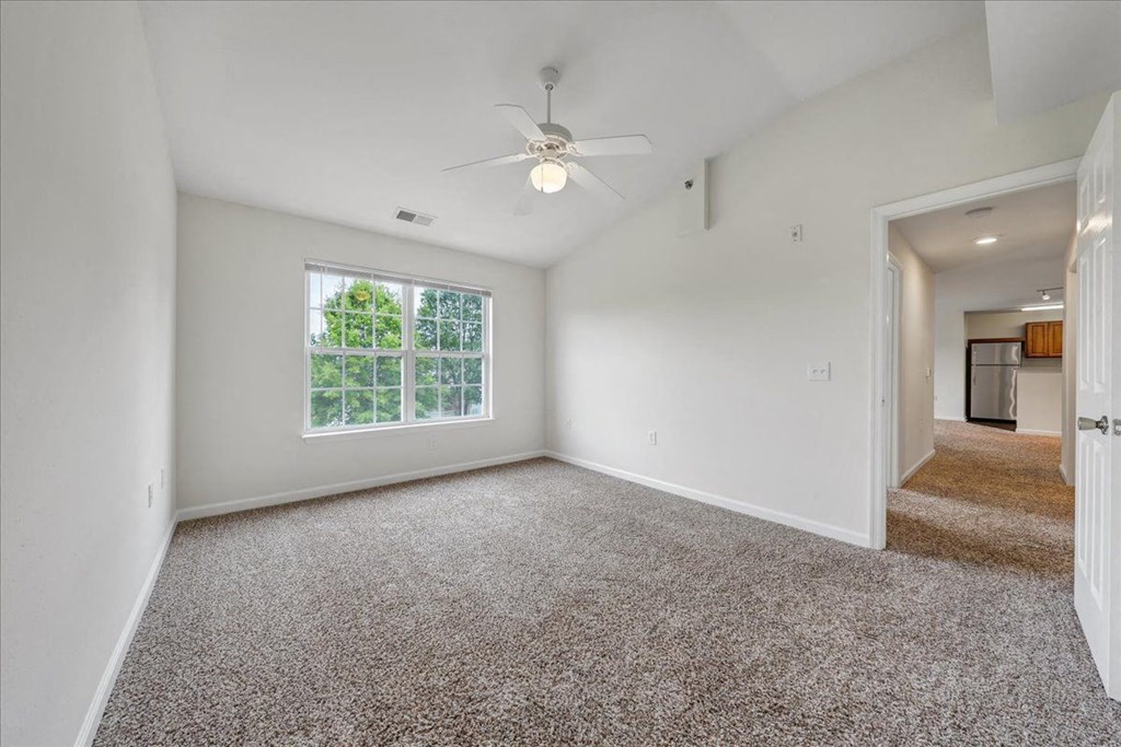 Vaulted Ceilings in Bedroom  at Enclave Apartments, Midlothian, 23114