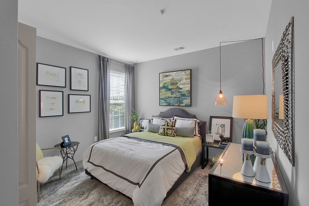 Bedroom view at The Avenue at Polaris Apartments, Ohio