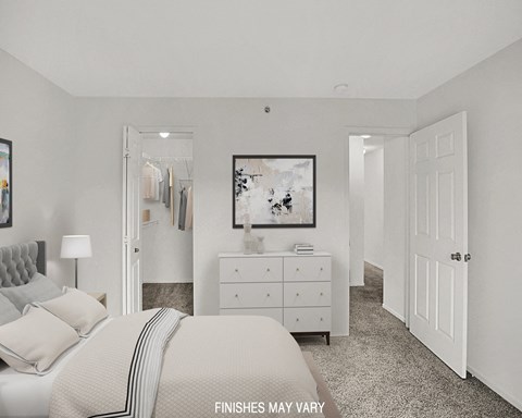 Senna Layout Bedroom at LakePointe Apartments, Ohio 45103