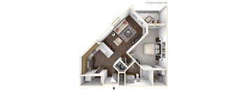 A1 With Dimensions  at Avant & Avant II, Carmel, IN, 46032