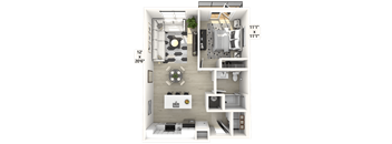 A1-2 Unit Planat Luxe 360 in Midlothian, Virginia