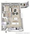 A14 - 1 Bedroom 1 Bathroom A14, at floorplan-1 Bedroom 1 Bathroom