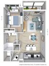 A15 - 1 Bedroom 1 Bathroom A15 - 1 Bedroom 1 Bathroom