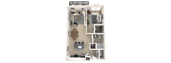 1 bed 1 bath at Ironwood Flats Apartments, Brandon, 33511