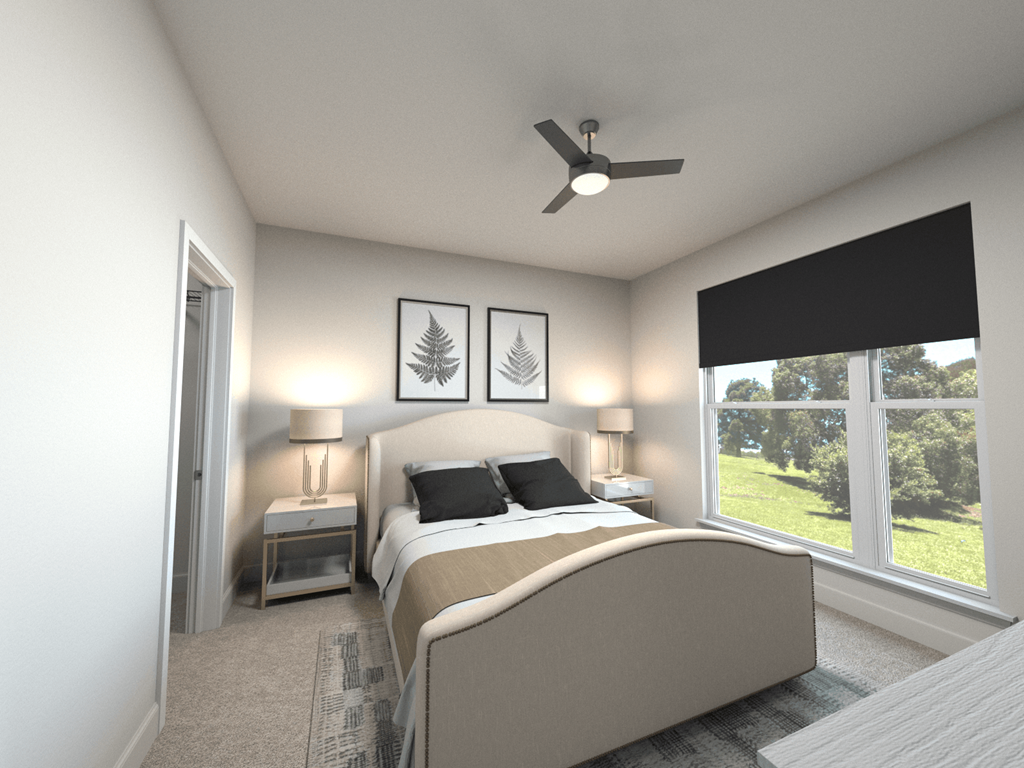 Bedroom in A1  at Upper Vue Flats, Dublin