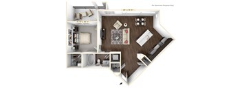 A4 Floor Plan  at Avant & Avant II, Carmel, Indiana