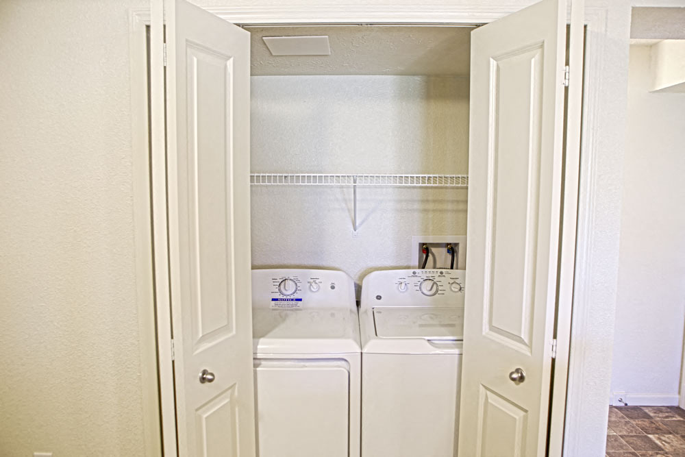 In Home Washer and Dryer at Andover Pointe Apartment Homes, La Vista, Nebraska