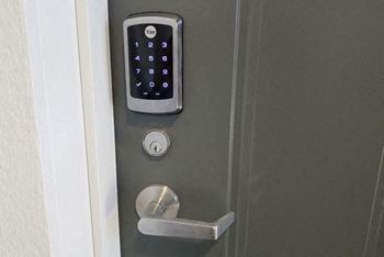 Smart Locks at Autumn Lakes Apartments and Townhomes in Mishawaka, IN