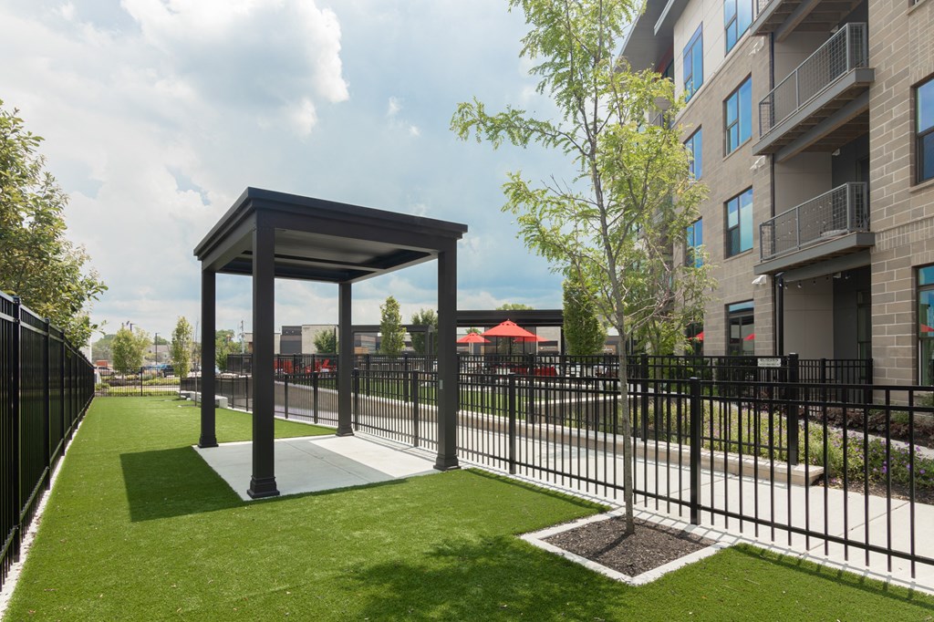 Leash-free pet park at Avant Apartments in Carmel, 46032